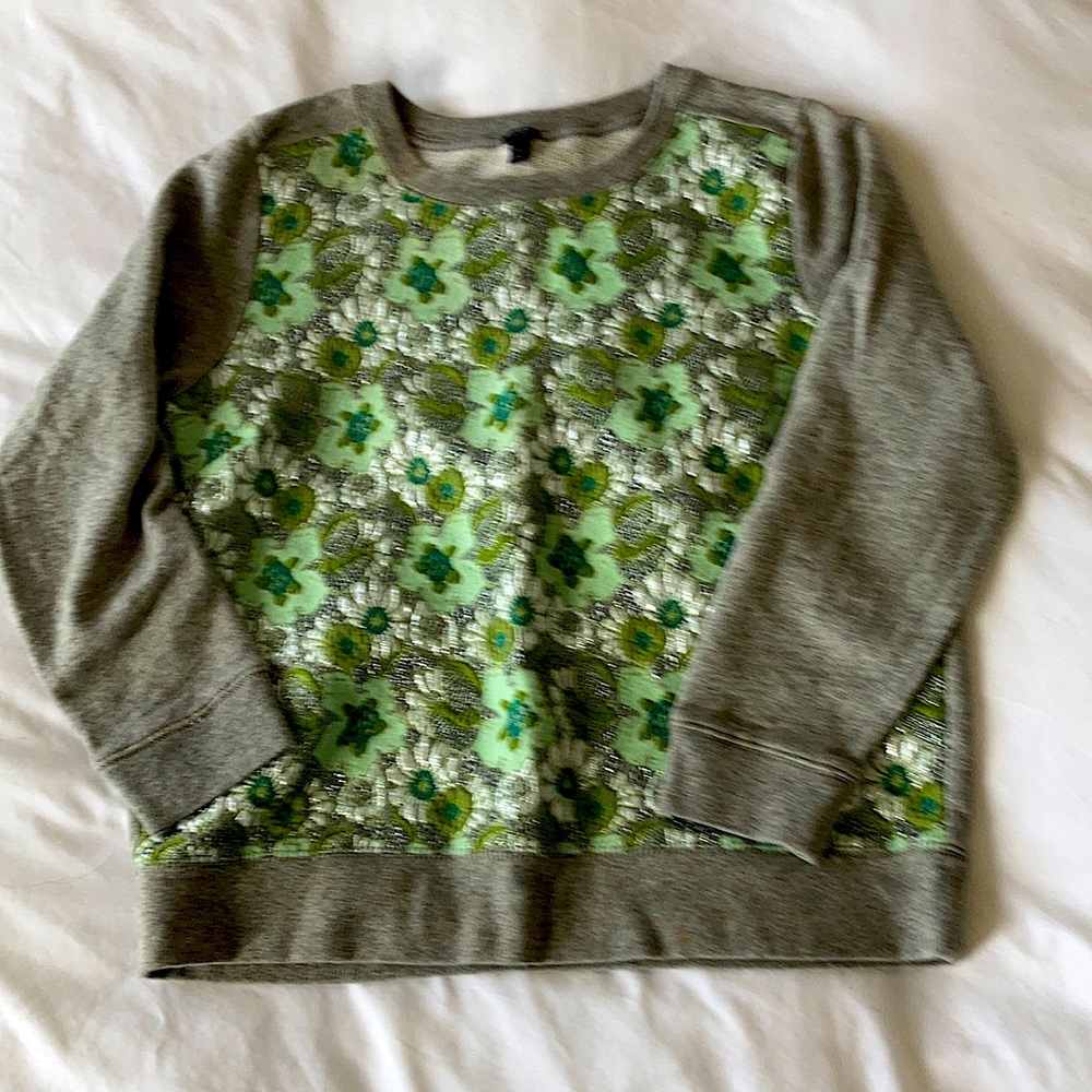 Jcrew fancy sweatshirt